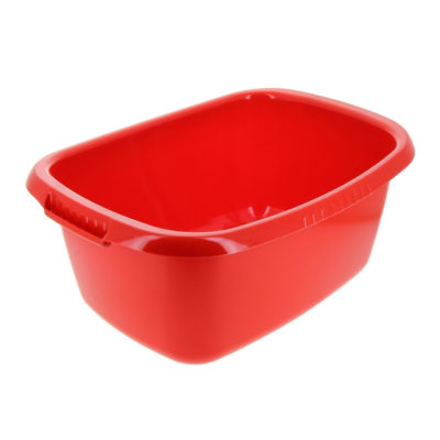 Таз овальный ВОДОЛЕЙ 24л (красный)