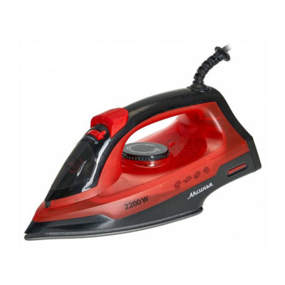 Утюг электрический АКСИНЬЯ КС-3001 2600Вт красный