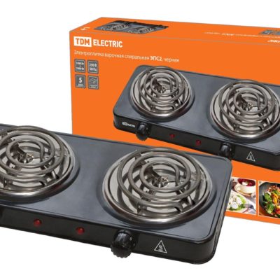 Электроплита ЭПС2 2-конф. спираль