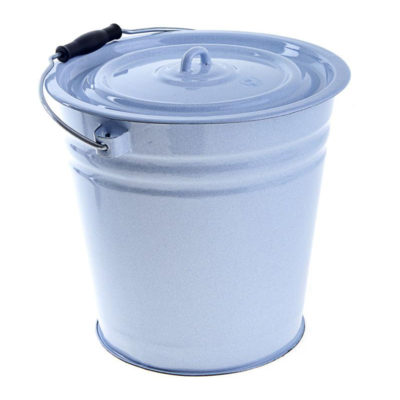 Ведро эмалир. 10 л с крышкой