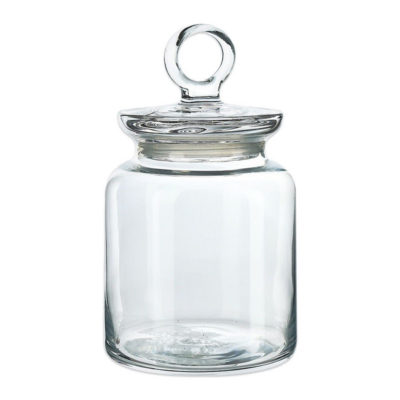 Банка д/сыпучих продуктов стекло с крышкой 0