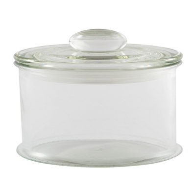 Банка для сыпучих продуктов стекло с крышкой 0