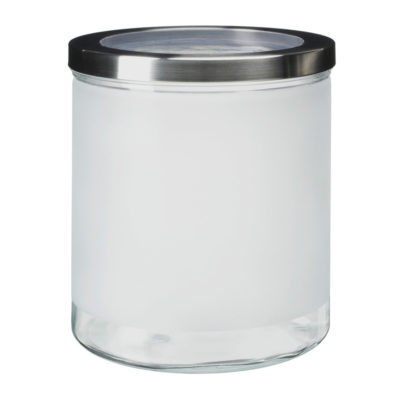 Банка д/сыпучих продуктов стекло с крышкой 1