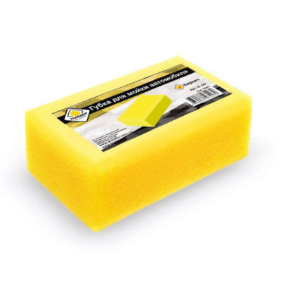 Губка для авто 20*10*5 см КИРПИЧ