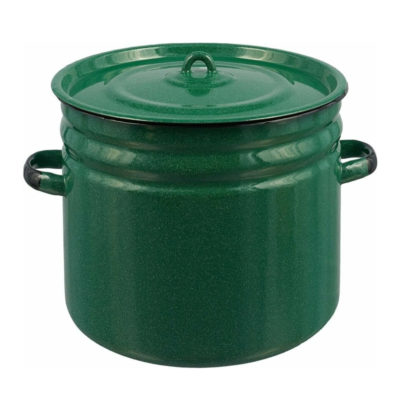 Кастрюля эмалиров. с крышкой 9 л