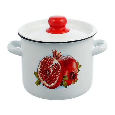 Кастрюля эмалиров. с крышкой 7 л