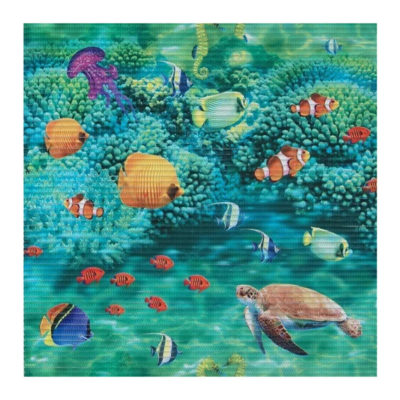 КОВРИК "ФОТОПЕЧАТЬ" 80 СМ ВСПЕНЕННЫЙ ПВХ