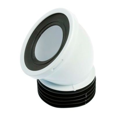 Труба фановая 110*45 короткая для чугунных труб W4228