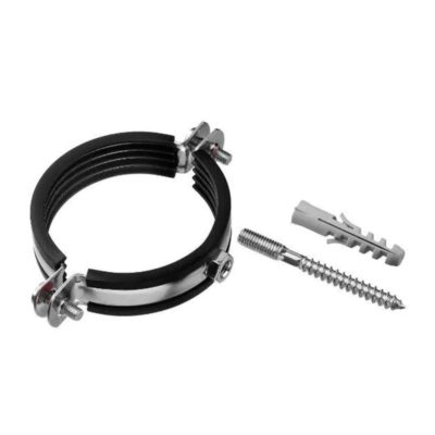 Хомут сантехнический шпилька + дюбель 6 диаметр 159-166мм