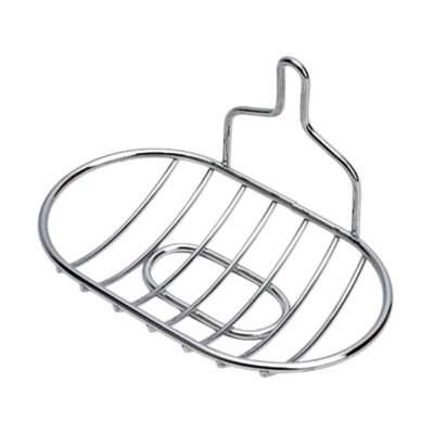 МЫЛЬНИЦА НА ПРИСОСКЕ ОВАЛ ХРОМ РЫЖИЙ КОТ