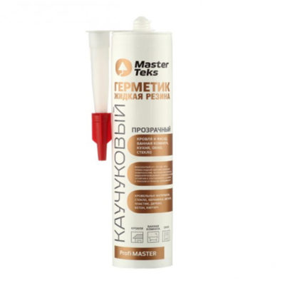 Герметик "Profimaster" каучук. (жидкая резина) 290мл. прозрачный