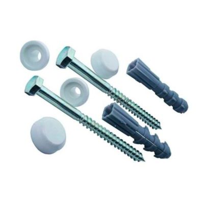 Крепление  унитаза к полу в сборе с болтами и заглушками 100мм