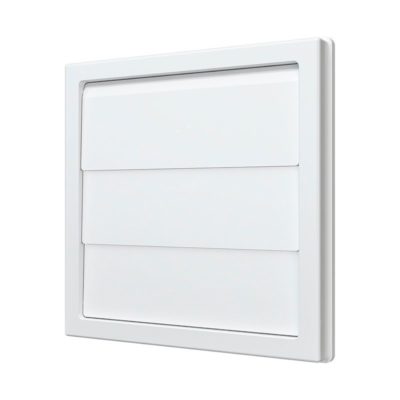 1515К10Ф Решетка вентиляц. с гравитац.жалюзями неразъемная 150*150