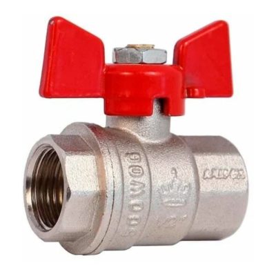 Кран KAISER 1/2 г/ш бабочка усил.