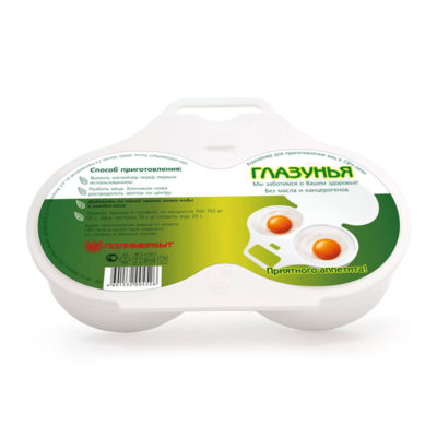 Контейнер "Глазунья" д/пригот.яиц в СВЧ