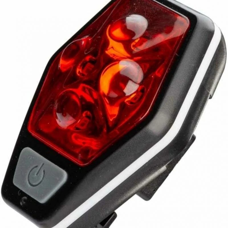 КОС401В Фонарь велосипедный задний КОСМОС