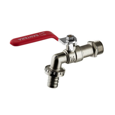 Кран водоразборный шаровый 1/2 с носиком (латунь)