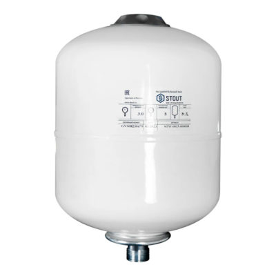 Расширительный бак 8 л вертикальный