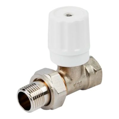 Вентиль регулировочный для радиатора 1/2" прямой