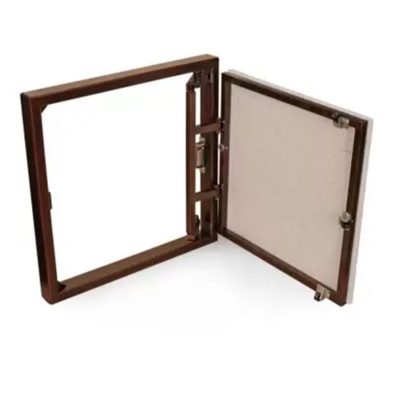 Люк под плитку на петле метал 400*600