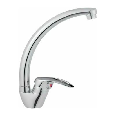 F4139-B Смеситель кухня шар FRAP D35  боковая ручка