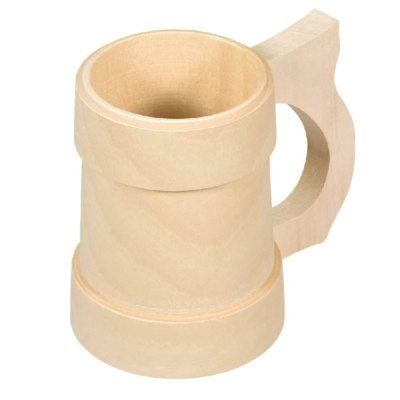 Кружка деревянная точеная 1 л