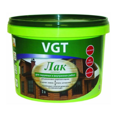 ЛАК ДЛЯ НАРУЖ./ВНУТР. РАБОТ МАТОВ. 2