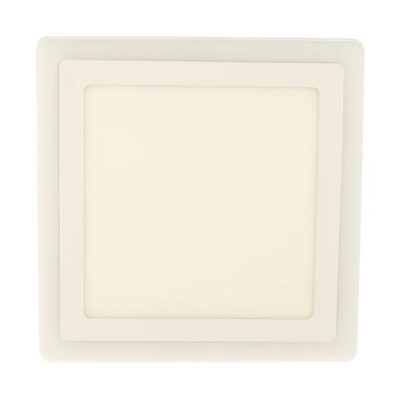 Накладной (LED) светильник квадрат с подсветкой 18 W 3000К Смартбай