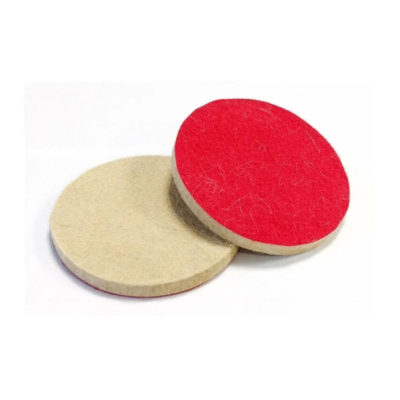 Круг фетровый полировальный "под липучку" 125 мм