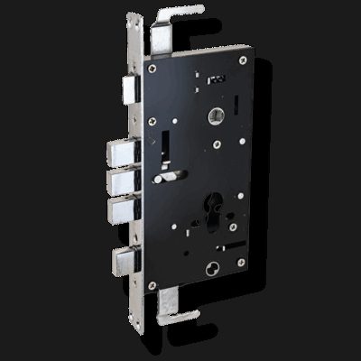 Замок для метал.китайских дверей левый