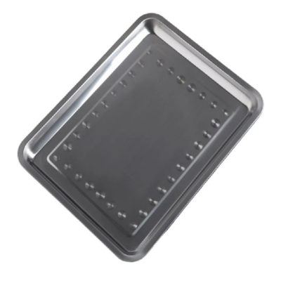 Поднос из нержавеющей стали 36*27 см