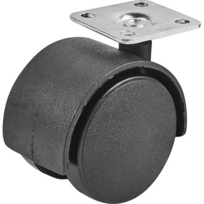 Колесо мебельное эконом 50 мм площадка