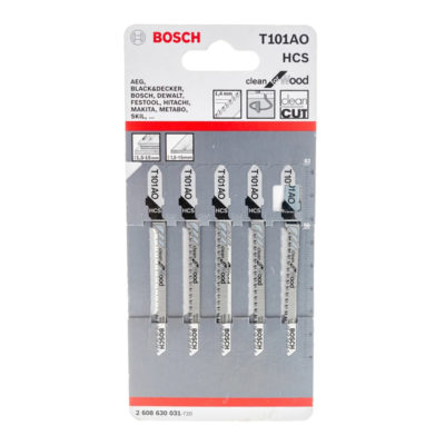 Пилки для лобзика BOSCH 101AO