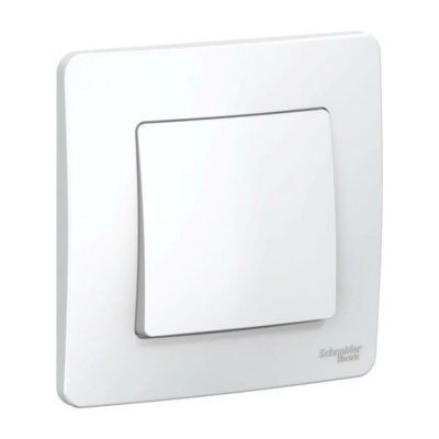 Выключатель 1ОП с изоляц.пластиной 10А белый BLANCA