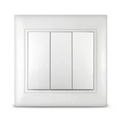 Выключатель 3СП белый СЕВИЛЬ