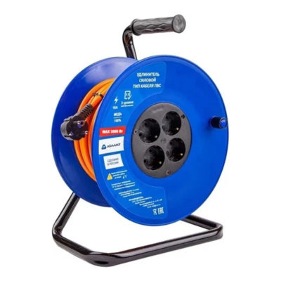 Удлинитель на катушке 50 м (2*1