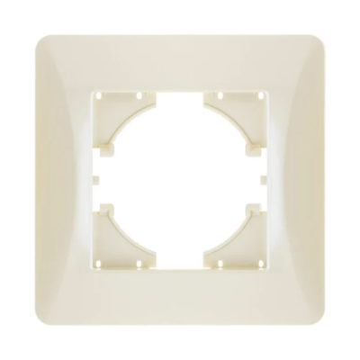 Рамка 1 гн. кремовая Ugra GUSI