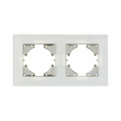 Рамка 2 гн. белая Ugra GUSI