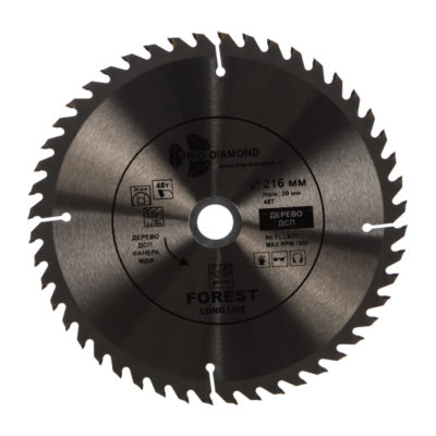 Диск пильный TRIO-Diamond 216*30*48