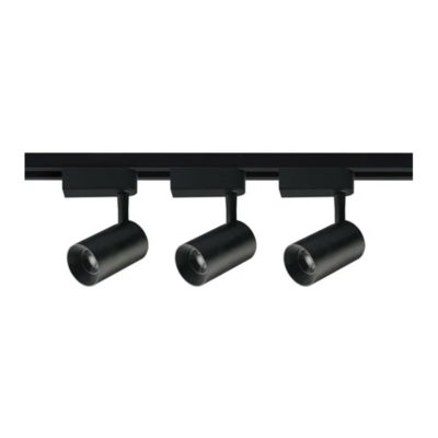 ULB-Q291 8W/4200K/K BLACK SET31 Светильник-прожектор светодиодный 3шт. на шинопроводе 1м. 1800Лм. 4200К Черный. Volpe.