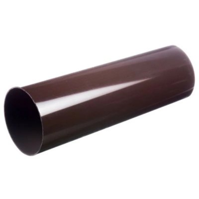 Docke LUX  Водосточная труба 1 м. d-100 мм Шоколад