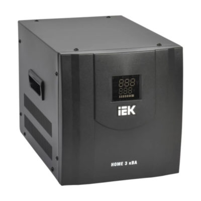 Стабилизатор напряжения одножазный 3 кВА СНР1-0-3 кВА IЕК