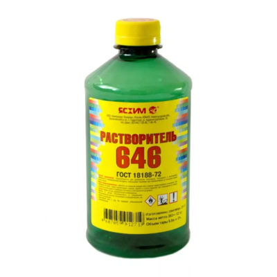 Растворитель 646 0