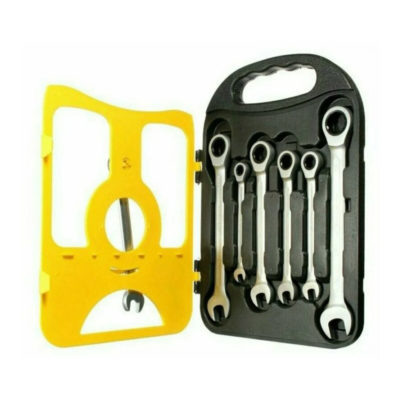 Набор ключей  с трещеткой 8-19мм (кейс) 7шт.