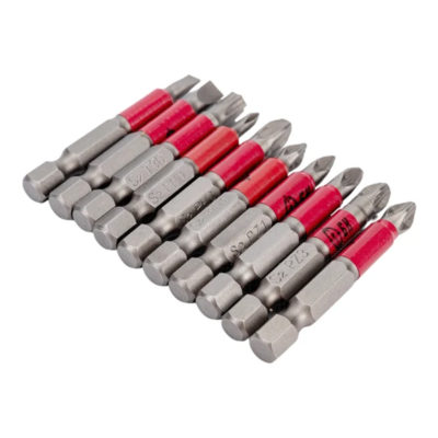 BSET1-50-10 Биты PH/PZ/SL/TORX 50мм