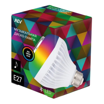 Лампа с динамиком и светомузыкой