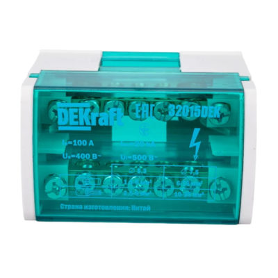 Кросс-модуль на DIN-рейку 2*7 групп 100 А