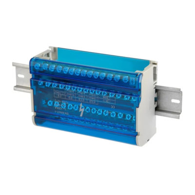 Кросс-модуль на DIN-рейку 4*15 групп 125А