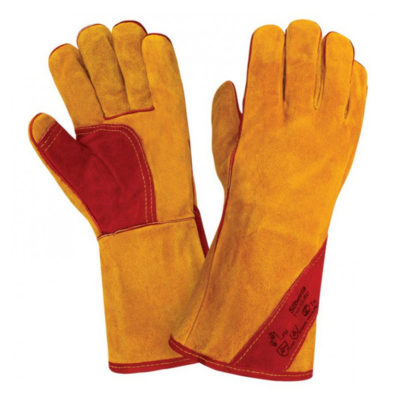 Перчатки замш.  сварщика