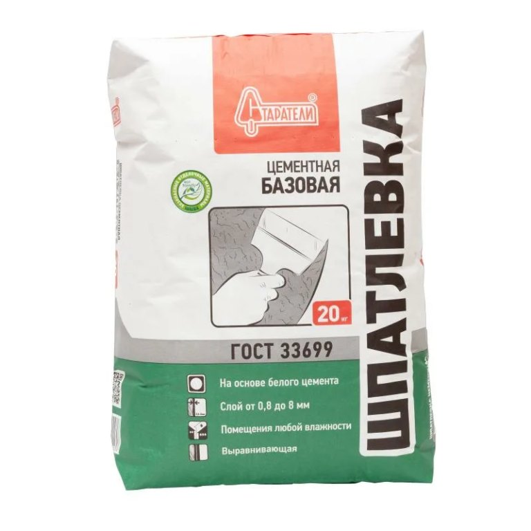 Шпаклевка Старатели Финишн. 20 кг.